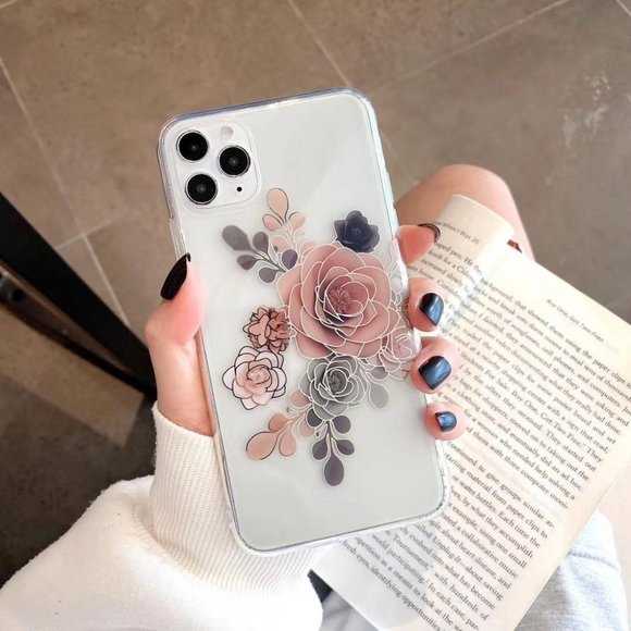 [❤️️Sales] NEW iPhone XR Pink Rose case - Picture 1 of 3